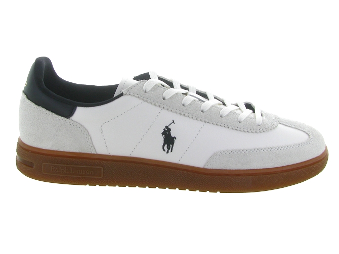 baskets et sneakers - Tendance - homme - Cuir - Blanc - Ralph lauren9806201_2