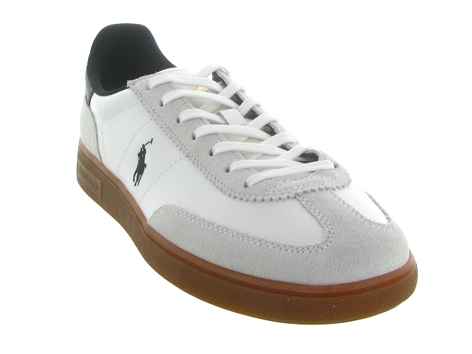 baskets et sneakers - Tendance - homme - Cuir - Blanc - Ralph lauren9806201_3