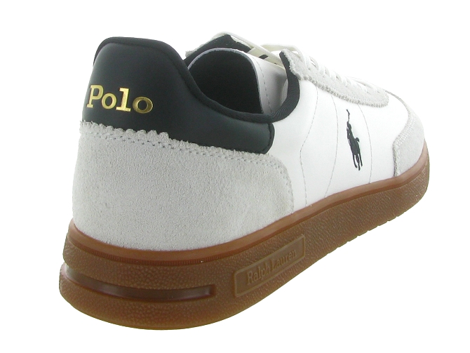 baskets et sneakers - Tendance - homme - Cuir - Blanc - Ralph lauren9806201_5