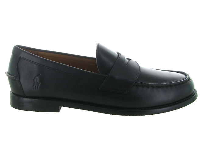 mocassins - Elégant - homme - Cuir - Noir - Ralph lauren9816801_2