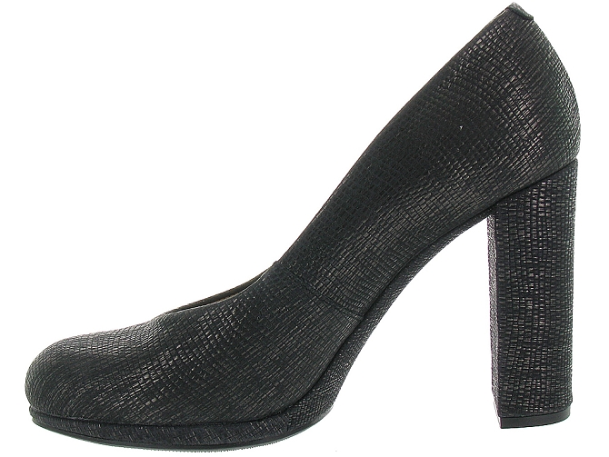 escarpins et trotteurs - Fermé - femme - Cuir - Noir - Unisa9837902_4