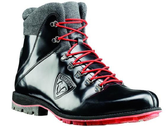 apres ski bottes fourrees - Chaussures neige - homme - Cuir - Noir - Rossignol