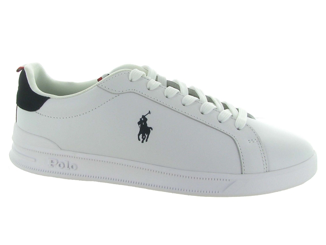 baskets et sneakers - Tendance - homme - Cuir - Blanc - Ralph lauren