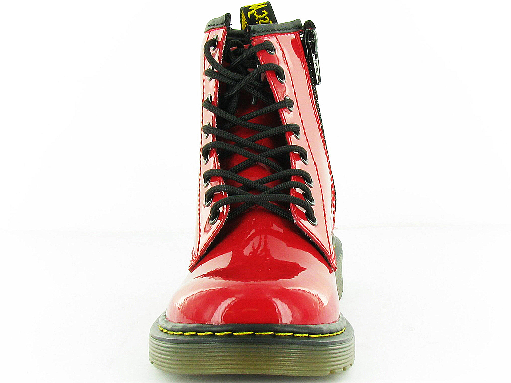 doc martens vernis rouge