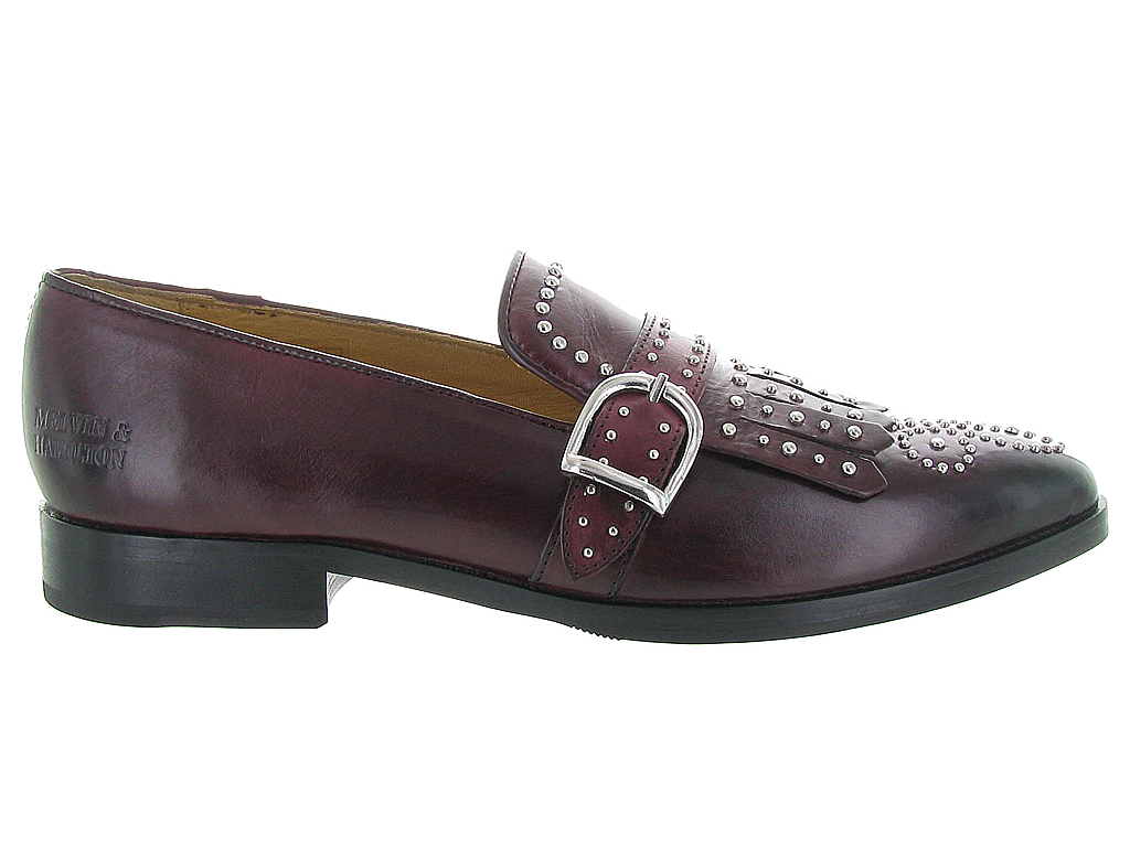 mocassins femme Melvin et hamilton jessy 26 bordeaux Chaussures