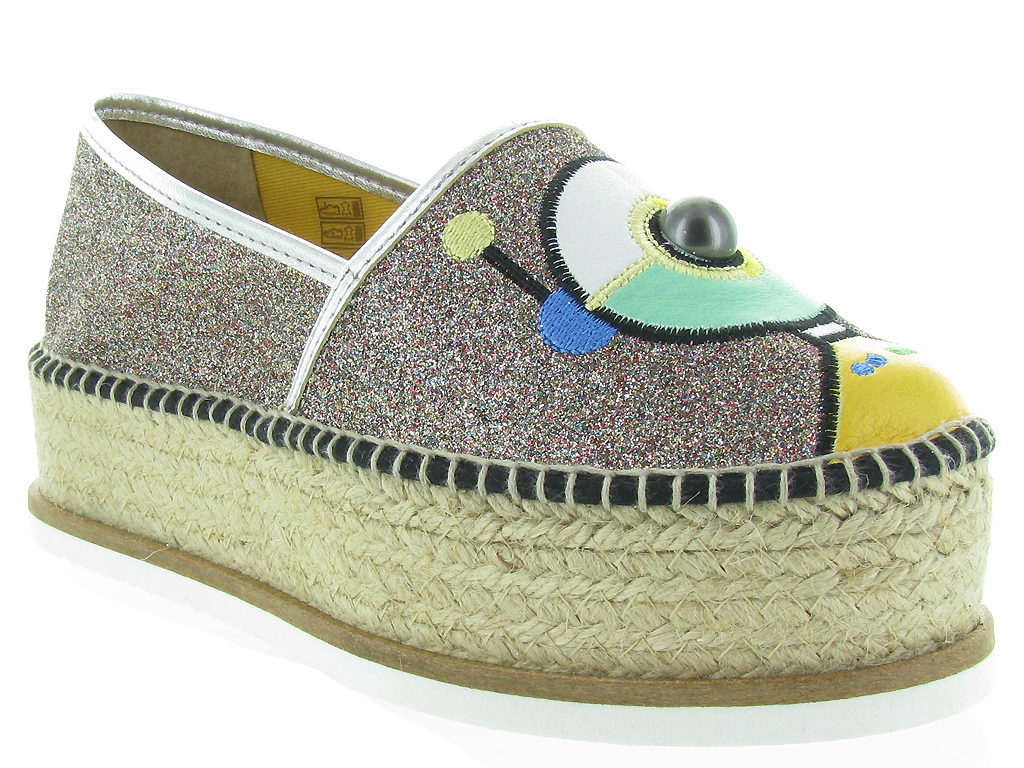 Chaussures Online | Gaimo espadrilles jrobot tricolore femme