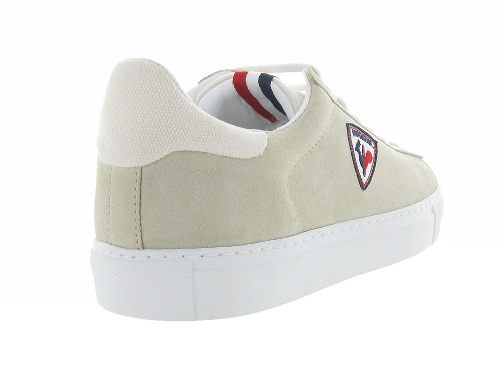 baskets et sneakers femme Rossignol alex velour women beige