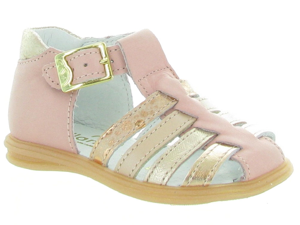 Chaussures Online | Bellamy Sandales Et Nu Pieds Diddle Rose Bebe Fille