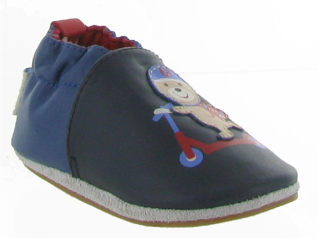 Robeez chaussons et pantoufles freestyle bear marine