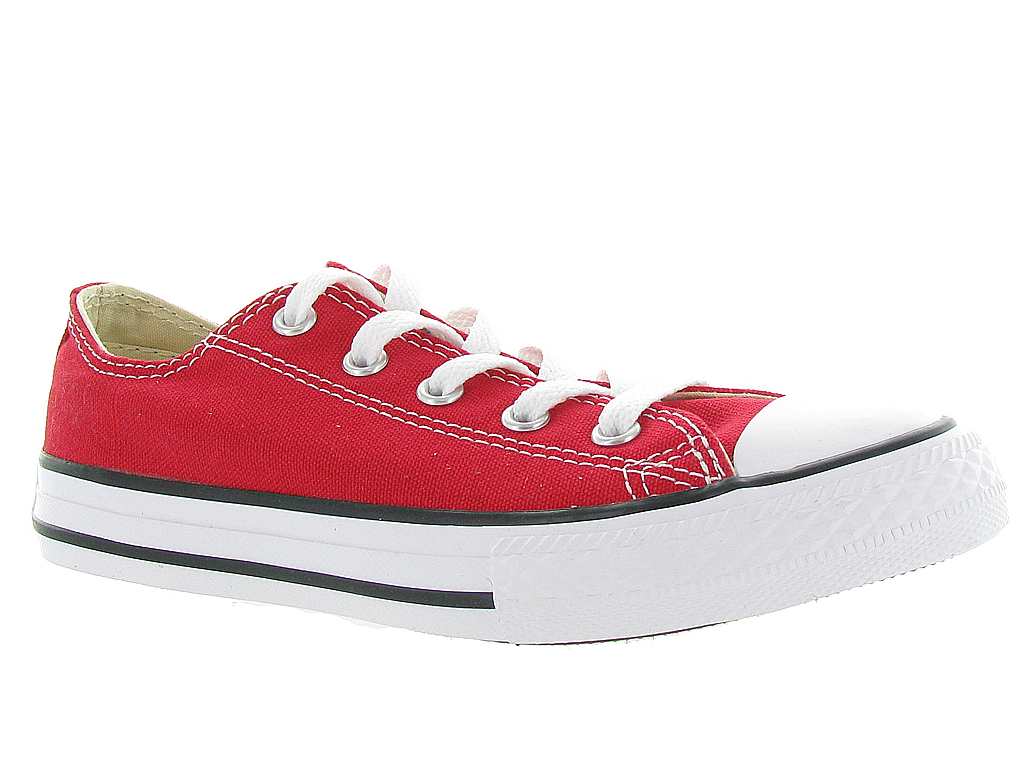 converse rouge fille